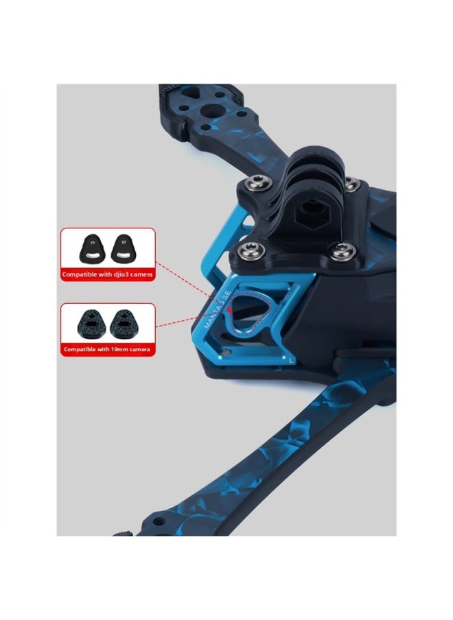 Generic - Cool Flying Axisflying Manta MANTA 5 SE Traversing Machine Rack 5 Inch FPV Flower Flying Drone Accessories-Color:1 Pair Of Side Panels (recommended For Mini Flying Tower) - Image 1