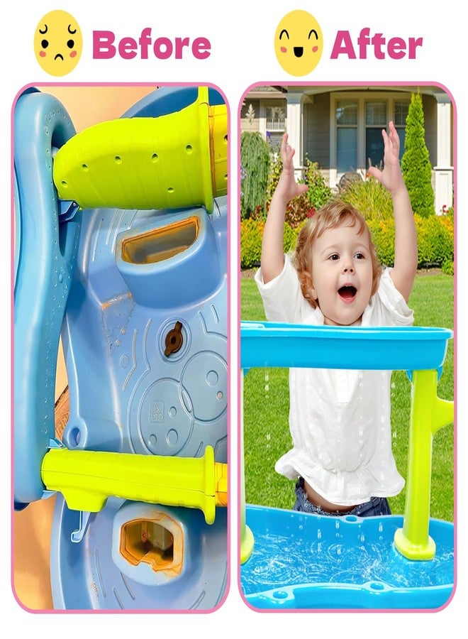 Intoypad Kids Water Table Cover for Step2 Rain Showers Water Table Accessories, Outdoor Toys Waterproof Sunshade Dust Cover for Toddlers 1-3 Outdside Step 2 Watertable Toys for Kids Ages 3-5 - Image 4