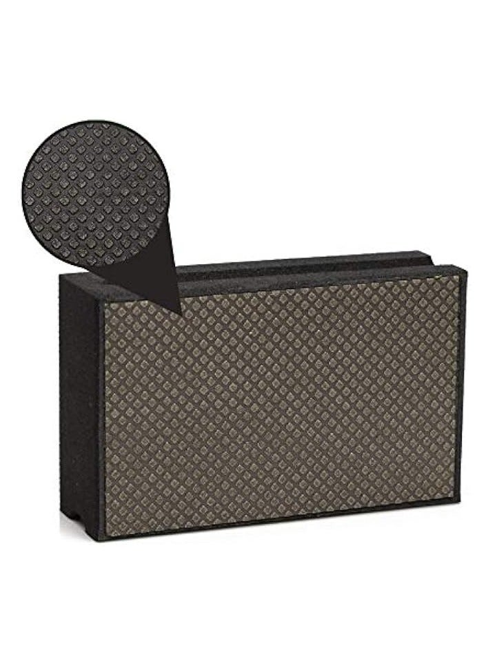 PROMASS PRO Diamond Hand Polishing Pad, Grit 120 Coarse Foam Sanding Block for Quick Surface Edging and Fast Sanding of Glass, Tiles, Ceramics, Concrete, Granite, Marble, and More - GP15104 - Image 1