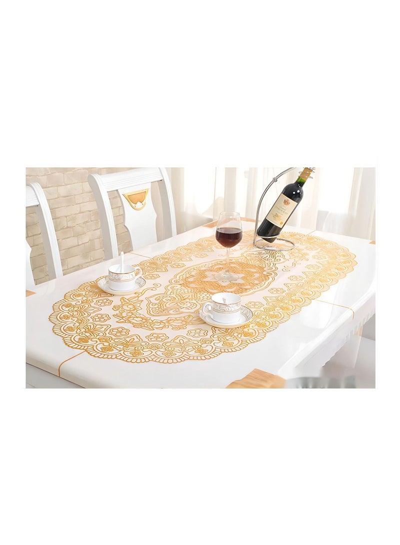 NIBEMINENT PVC Bronzing Tablecloth - Image 3