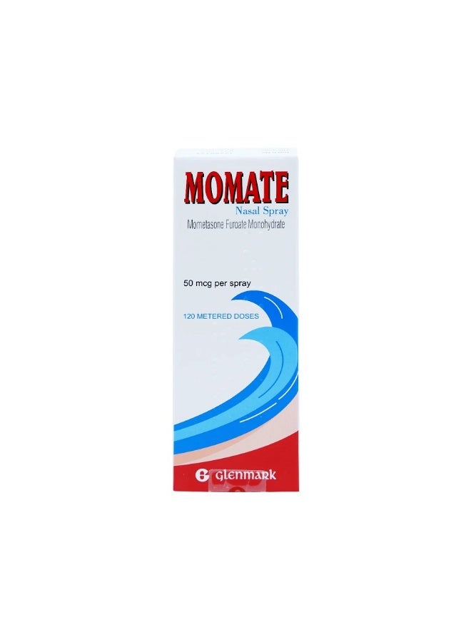 Momate Nasal Spray 50mcg 120 Dos (Mometasone)