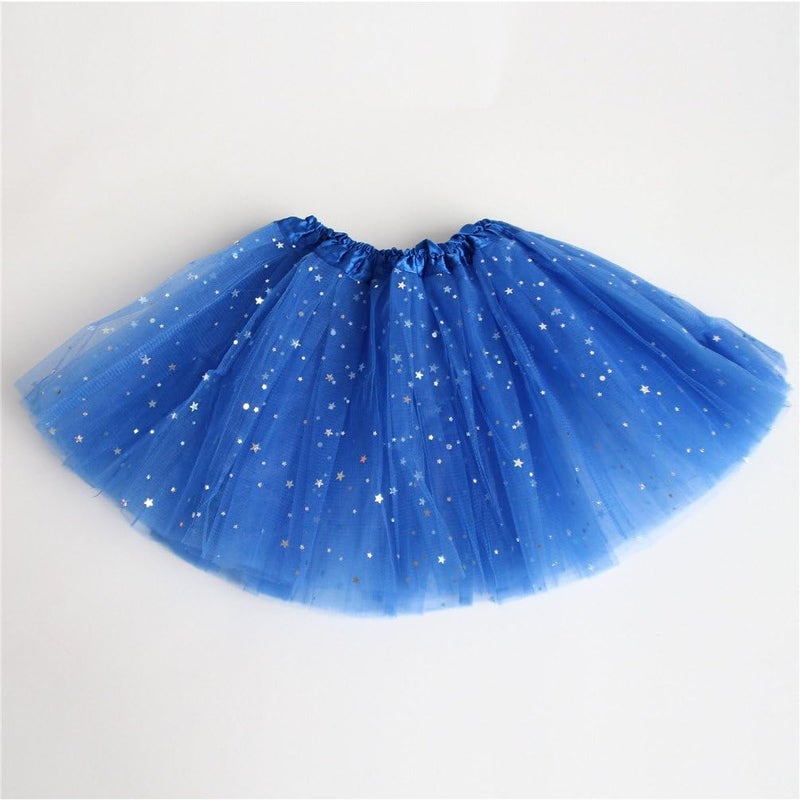 Rysly Store Girls Sparkle Tutus Princess Ballet Dance Layered Tulle Tutu Skirts,2-8T - Image 2