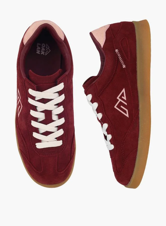 Women Lace-Up Ankle Sneakers