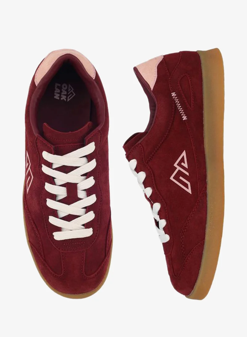 Women Lace-Up Ankle Sneakers