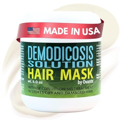 OVANTE Demodex Mite Eliminating Repair Mask for Itchy, Prone Scalps - Hair Loss Associated with Demodicosis - 6.0 oz - Image 1
