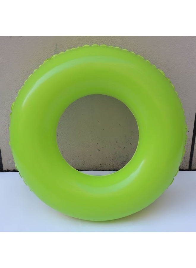 Kiwi Circle New Summer Watermelon Swimming Ring Pvc Thick Single-layer Best Red Watermelon Ring - Image 1
