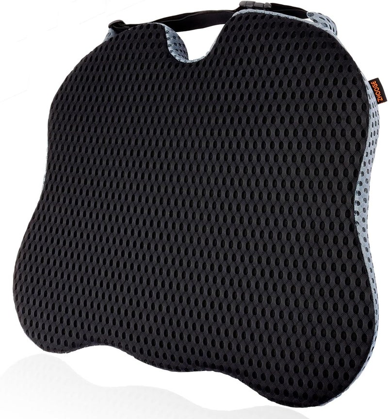 ZHOOGE Ergonomic Memory Foam Wedge Cushion for Car and Office - Image 2