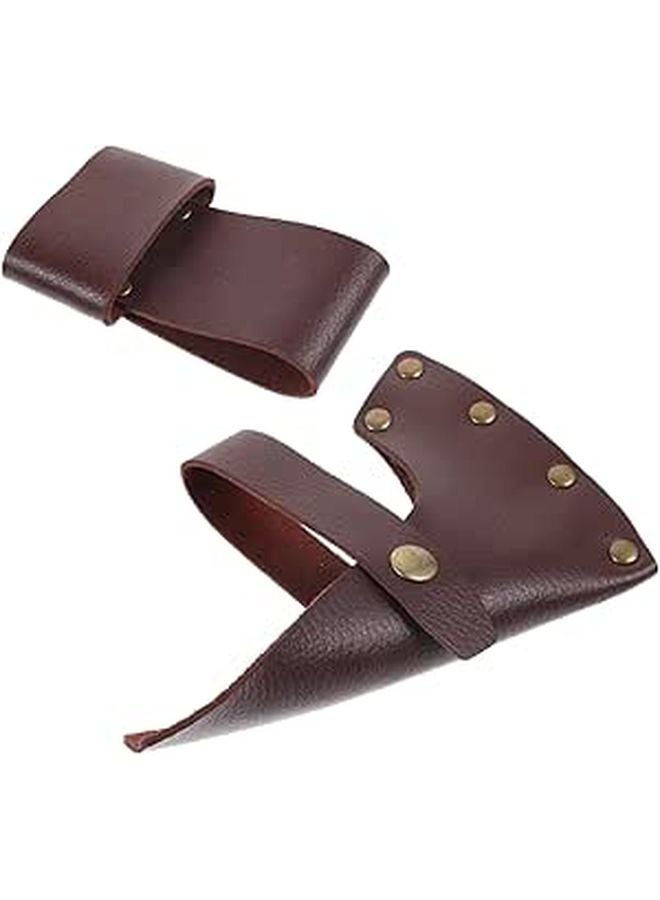 Axe Protective Cover Storage Sleeve with Belt Attachment for Camping Hiking Outdoor Tools - Image 1