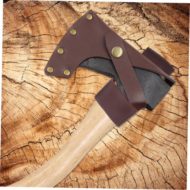 Axe Protective Cover Storage Sleeve with Belt Attachment for Camping Hiking Outdoor Tools - Image 4