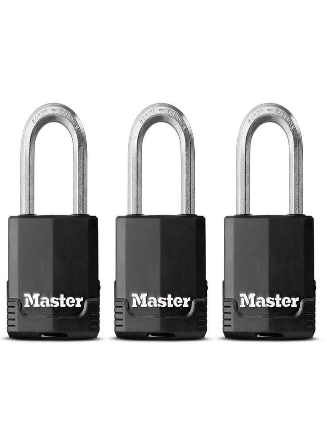 Master Lock 3PK Magnum COVRD Padlock - Image 1