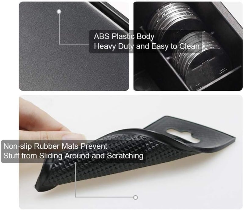 QASULER Car Central Storage Box for Santa Fe 2020 - Image 3