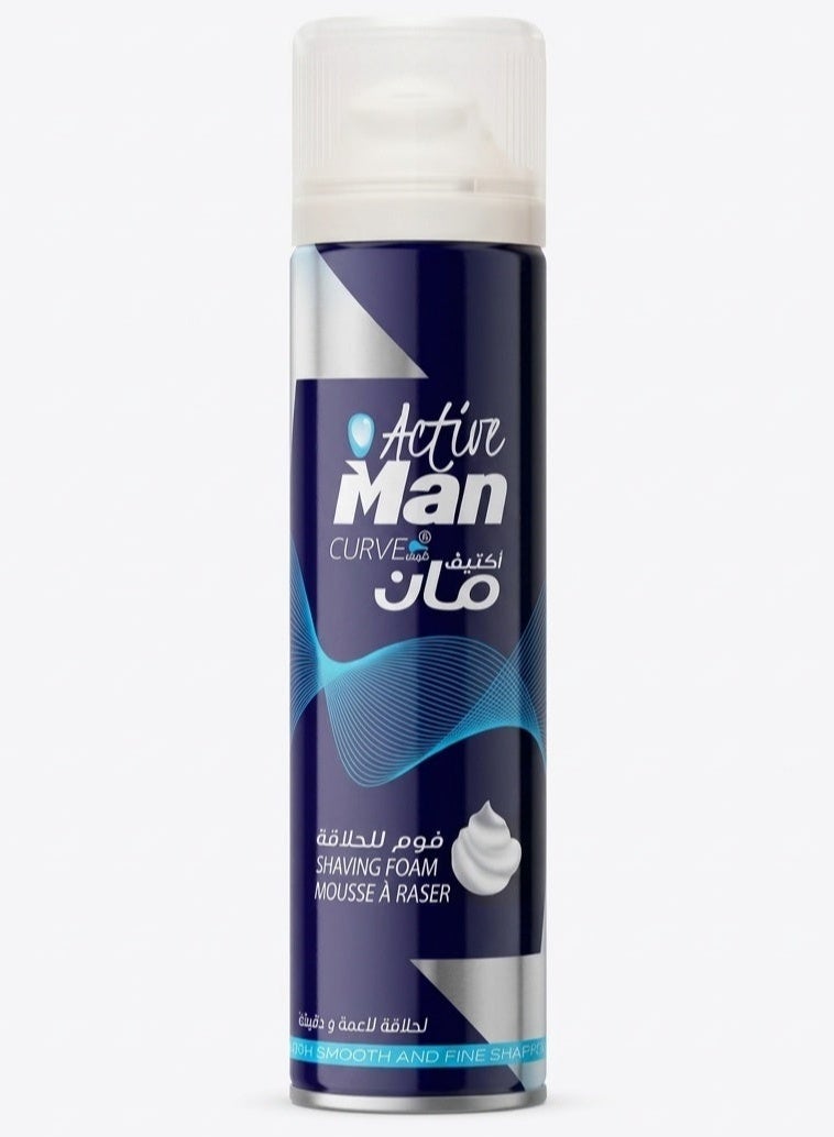 اكتيف مان كيرف رغوة حلاقة 200 مل - Image 1