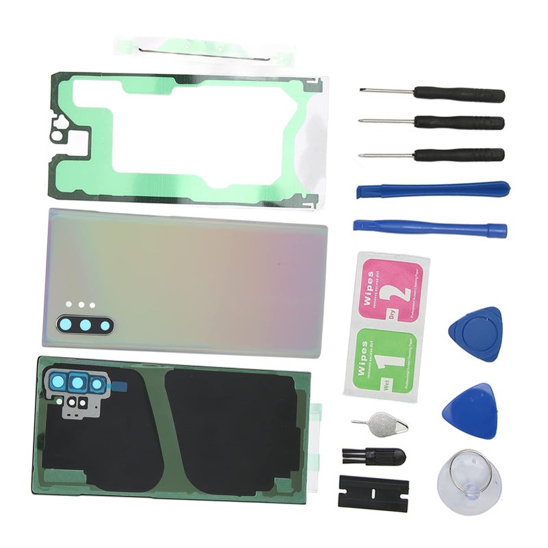 White Rear Glass Replacement Kit Professional DIY Repair Tool for Smartphone - Image 2