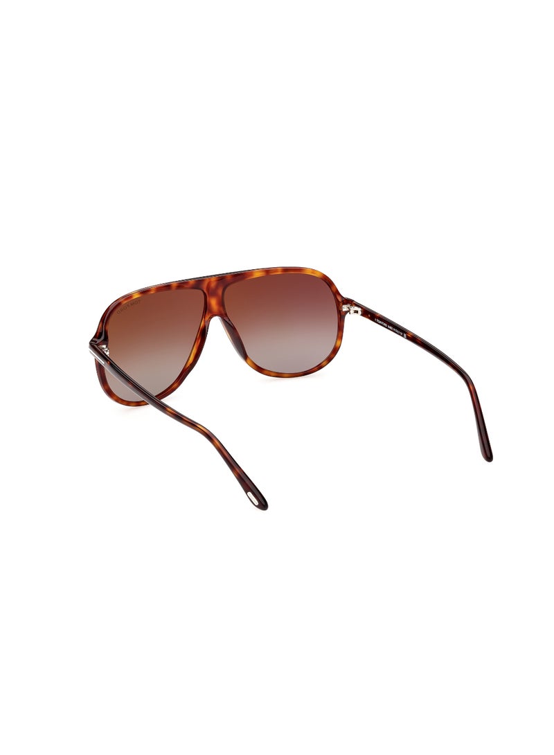 TOM FORD Rimless Acetate Brown Men Sunglass - Image 3