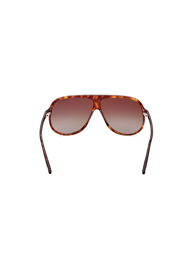 TOM FORD Rimless Acetate Brown Men Sunglass - Image 4