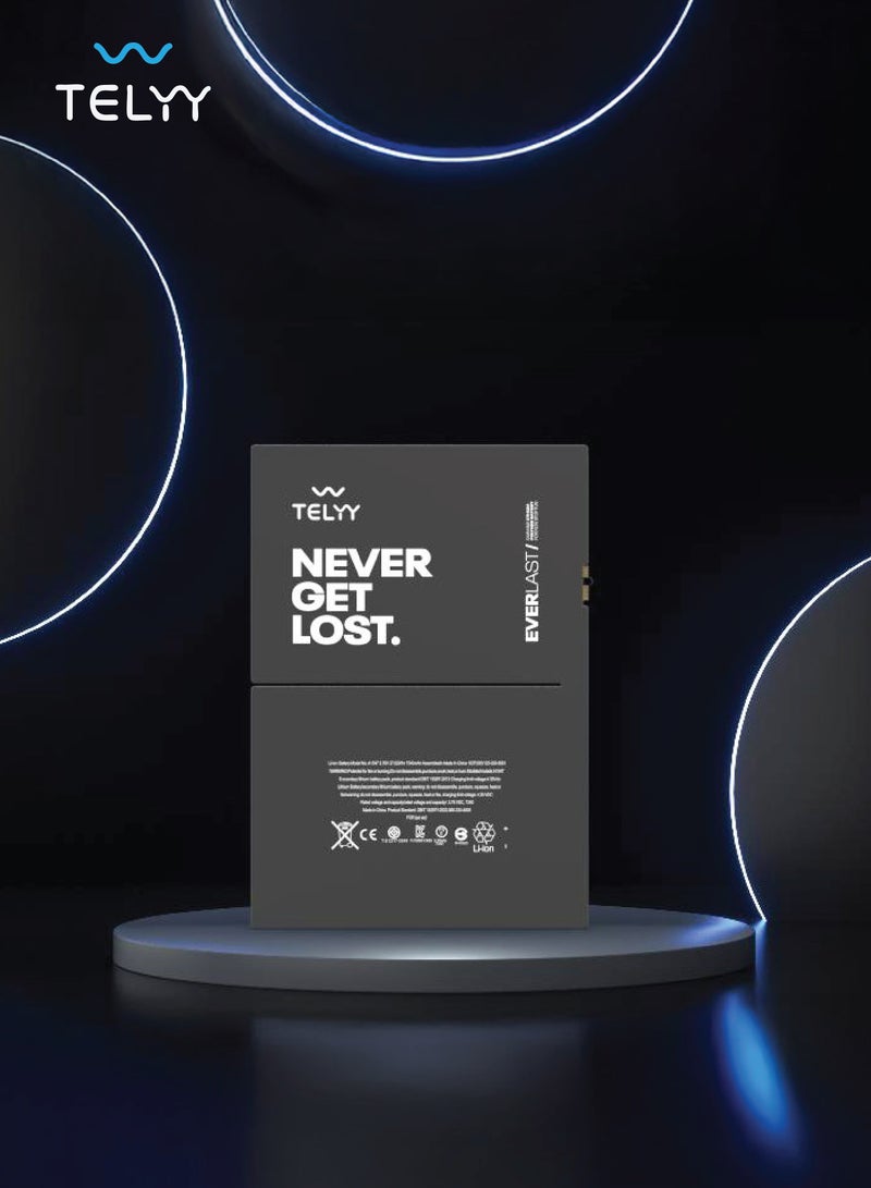 تلي بطارية بديلة بسعة 7544mAh لجهاز آيباد إير 5، بطارية تدوم طويلاً مصنوعة من بوليمر ليثيوم أيون عالي الجودة. متوافقة مع آيباد إير 4. - Image 4