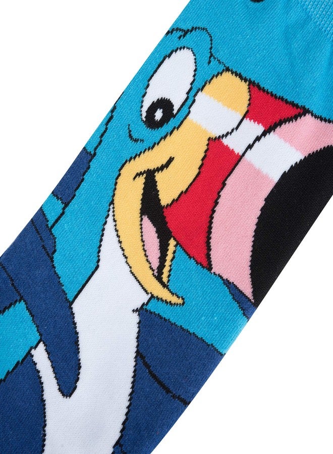 Odd Sox جوارب أود سوكس - جوارب كيلوجز توكان سام - بطبعة حبوب فروت لوبس المرحة - جوارب ملونة مبتكرة للرجال والنساء - فكرة هدية رائعة - Image 3