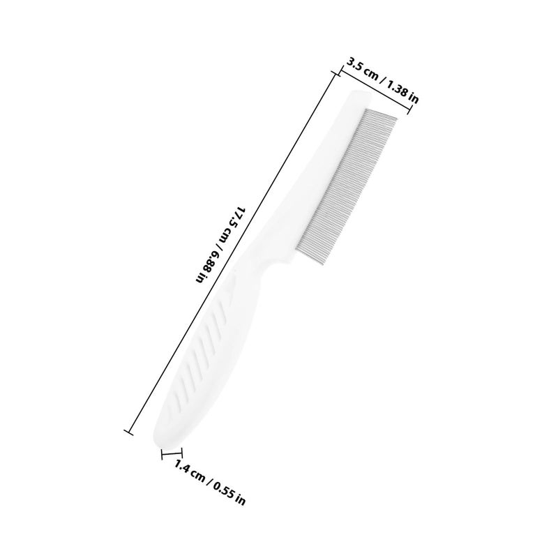 Large Metal Pet Flea Comb for Dogs Cats Dematting Grooming Tool Hair Removal - Image 3
