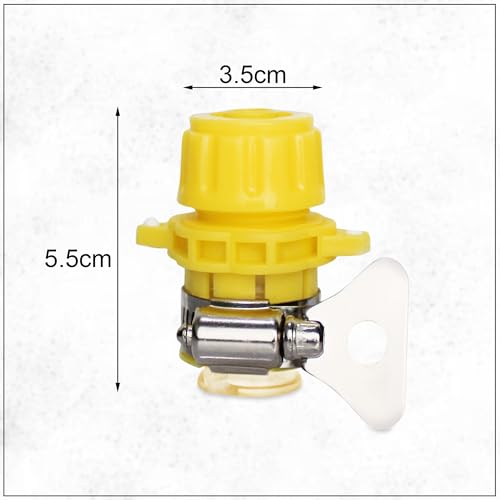 GLUN® Garden Tap to Watering Hose Connector, Universal Faucet Tap and Pipes Connector, Leak-Proof Tap Connector to Hose Adapter - Image 5