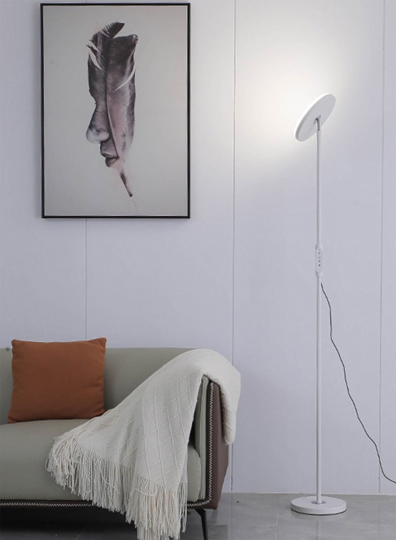 Sharpdo Modern LED Vertical Floor Lamp Nordic Three Colors Adjustable Standing Light For Living Room Bedroom 18W - Image 1