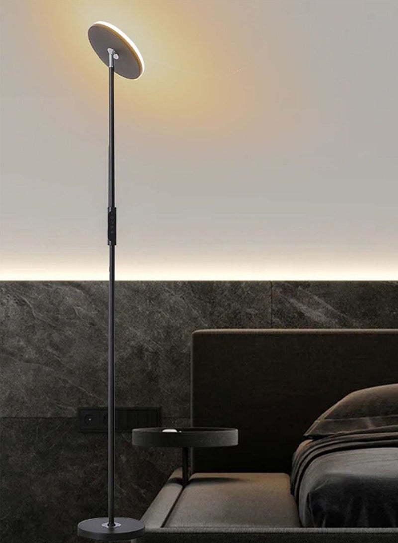 Sharpdo Modern LED Vertical Floor Lamp Nordic Three Colors Adjustable Standing Light For Living Room Bedroom 18W - Image 2