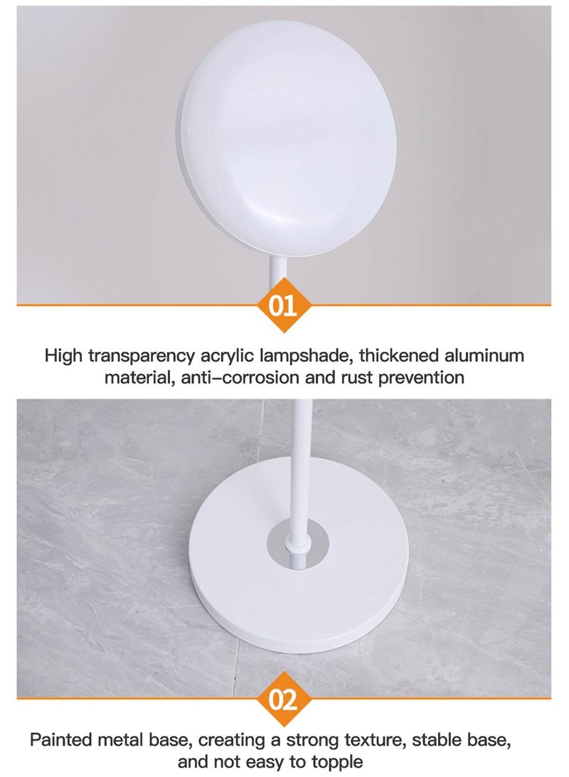 Sharpdo Modern LED Vertical Floor Lamp Nordic Three Colors Adjustable Standing Light For Living Room Bedroom 18W - Image 5