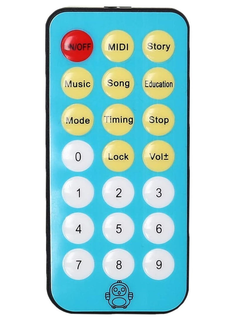 Generic Happy Bed Bell musical toy crib with remote control - soothing & fun for babies Red Owl Design with Clamp Arm, Hanging Animal Charms & Play Rings - Image 5