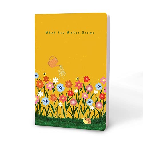 FACTOR NOTES A5 Notebook: Ruled | 90 GSM | 160 Pages (What you Water Grows) - Image 2