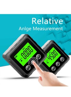 Y&D Magnetic Digital Angle Finder, Compact LED Gauge & Level Tool, Measures 4 of 90 Degree Ranges, Essential Woodworking, Electrical, Plumbing Carpenter Tools  - Image 4