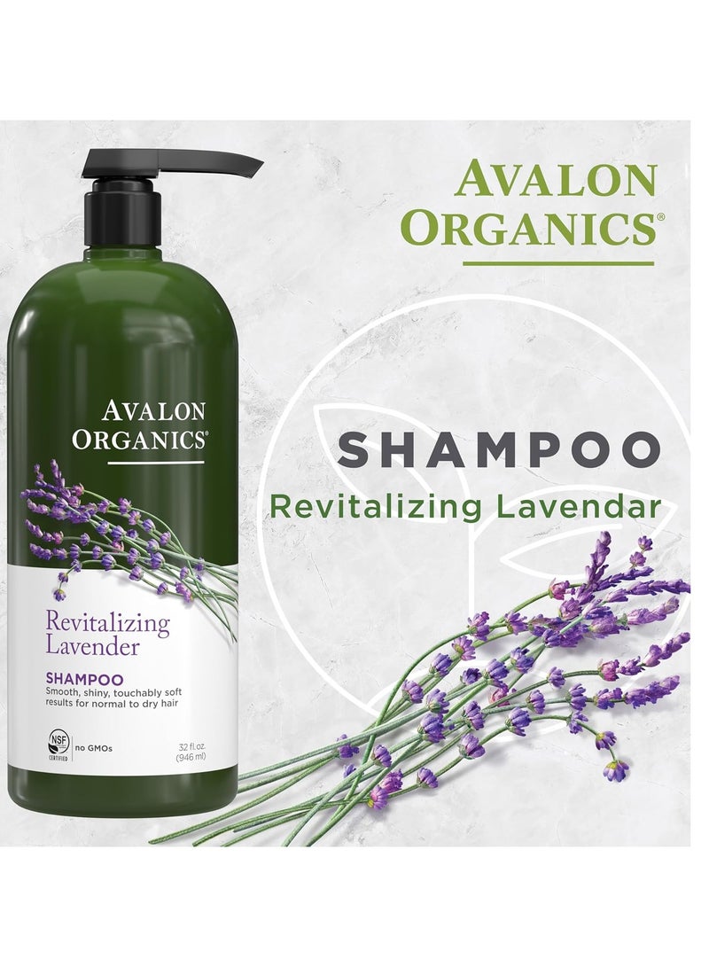 Avalon Organics Nourishing Shampoo with Lavender - 946 ml - Image 3