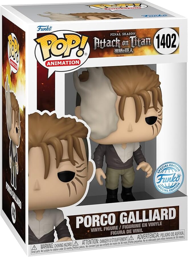 Funko Pop! Anime : Attack on Titan - Porco Galliard (Exc)