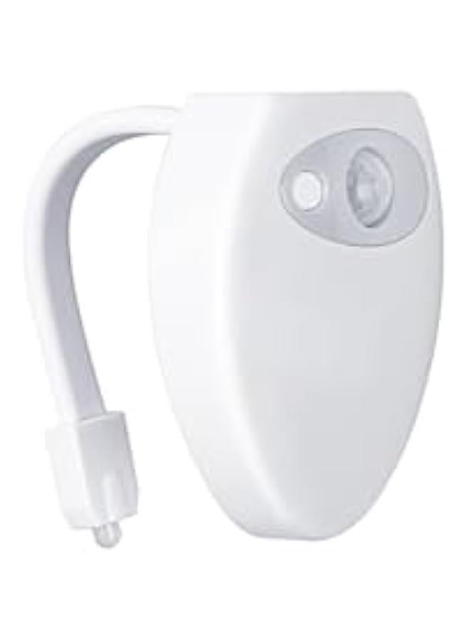 Rechargeable Toilet Night Light, Motion Sensor Activated LED, 16 Color Changing Bowl Nightlight for Bathroom Decor for Bathroom Decor, Cool Stocking Stuffer Gadgets, for Dad, Boys, Kids, Men  - Image 1