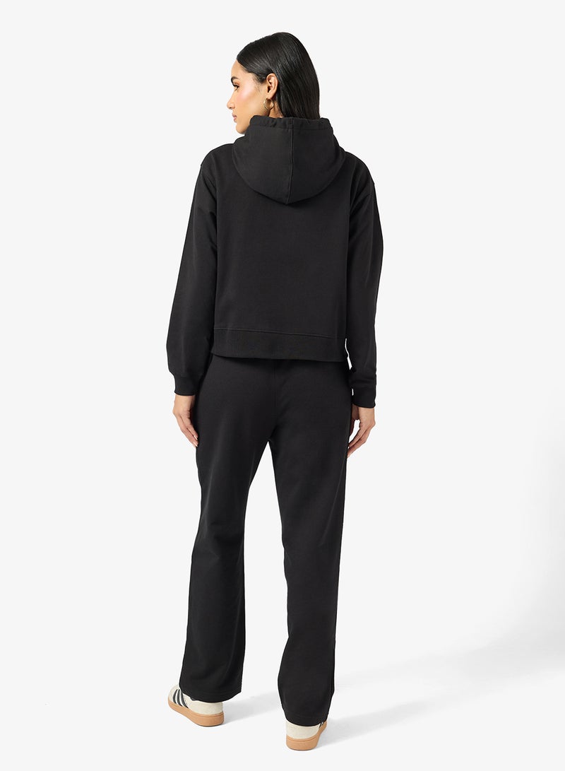 Ginger Basics Hooded Sweatshirt & Wide Leg Sweatpant Set - Image 2