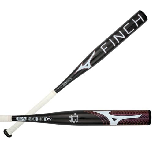 Mizuno Finch Fastpitch Softball Bat 13 Womens Aluminum Fast Pitch BAT BLK Iridescent 17OZ 29 INCHES 2900 - Image 1