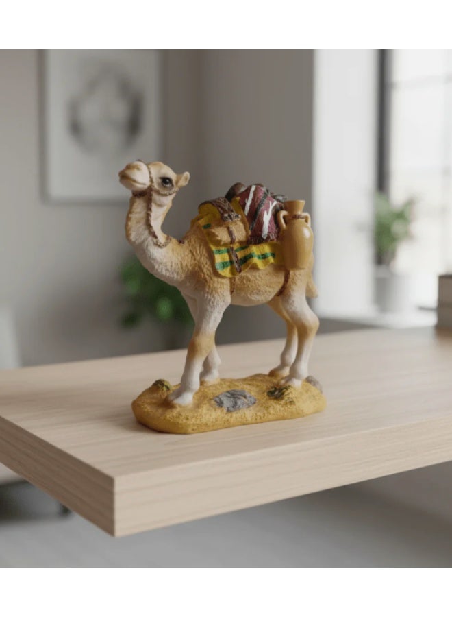 AKDC Polyresin Camel Figurine – Compact Artistic Decorative Collectible for Shelf & Table Display, Assorted Colors, 15 cm - Image 2