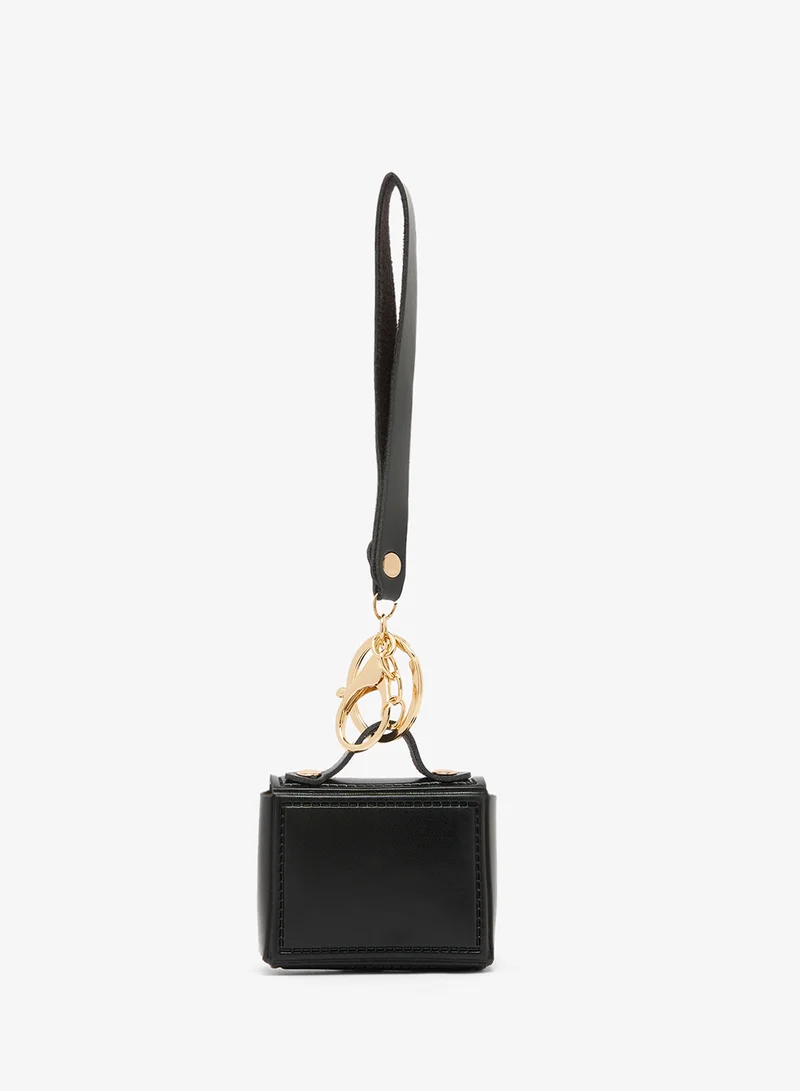 Ginger Black Purse Shaped Bag Charm for Women | Best Price UAE