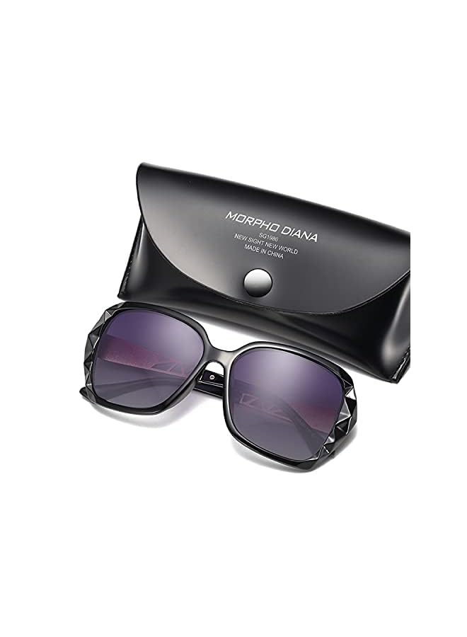 NALANDA Polarized Aviator Sunglasses With Carving Pattern UV400 HD Lens Metal PC Frame for Women's Glasses For Outdoor Travel Driving Daily Use,Vintage Retro Stylish Design,100% UV Blocking - Image 2