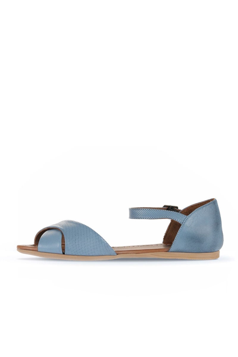 Bueno Minimal Strap Flat Sandals - Image 3