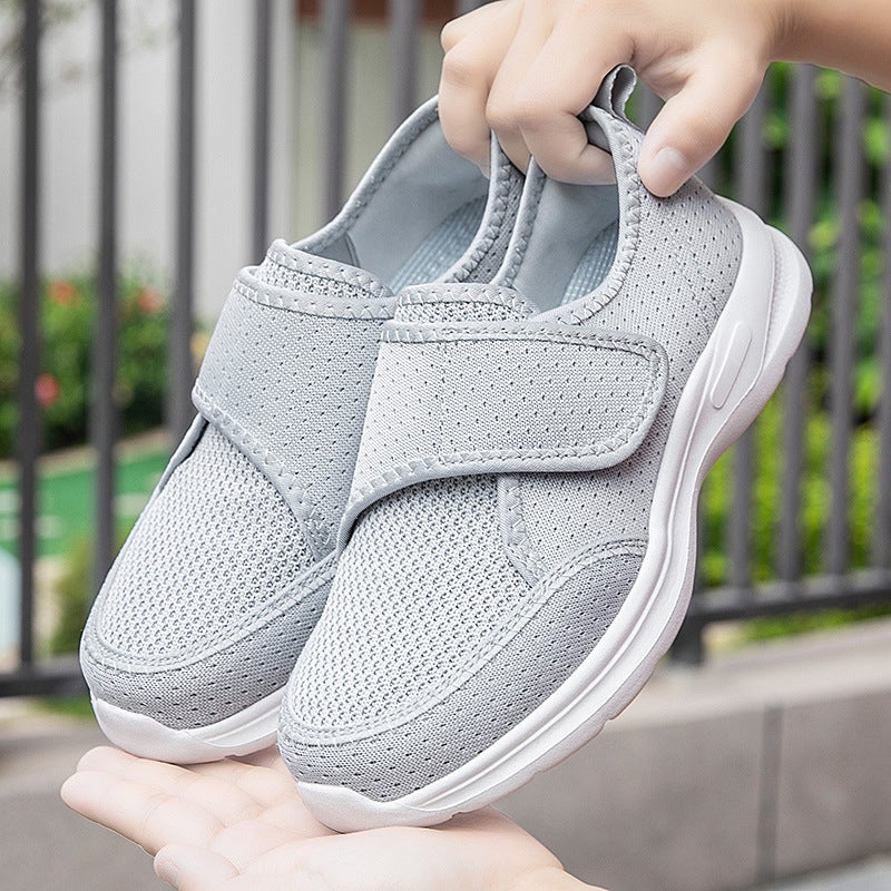 Walking Shoes For The Elderly, Fat Feet, Wide Fat Mother'S Shoes, Non-Slip And Comfortable, Old Beijing Cloth Shoes, Women'S Soft-Soled Shoes For The Elderly, Grandma - Image 4