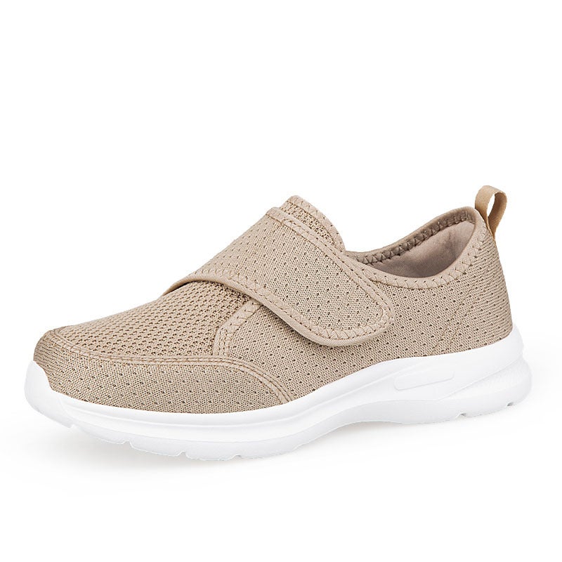Walking Shoes For The Elderly, Fat Feet, Wide Fat Mother'S Shoes, Non-Slip And Comfortable, Old Beijing Cloth Shoes, Women'S Soft-Soled Shoes For The Elderly, Grandma - Image 1