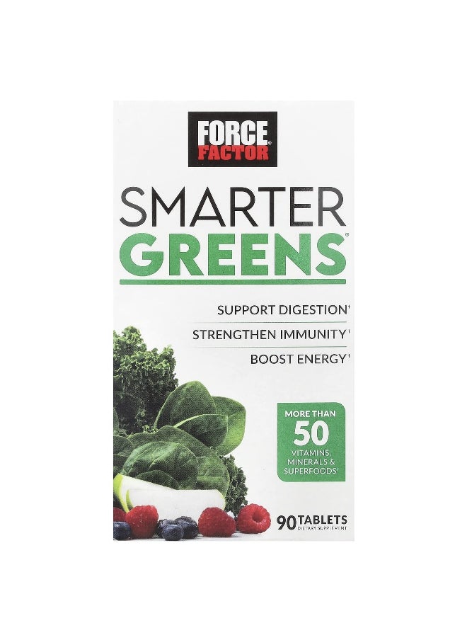 Force Factor Force Factor, Smarter Greens®, 90 Tablets  - Image 1