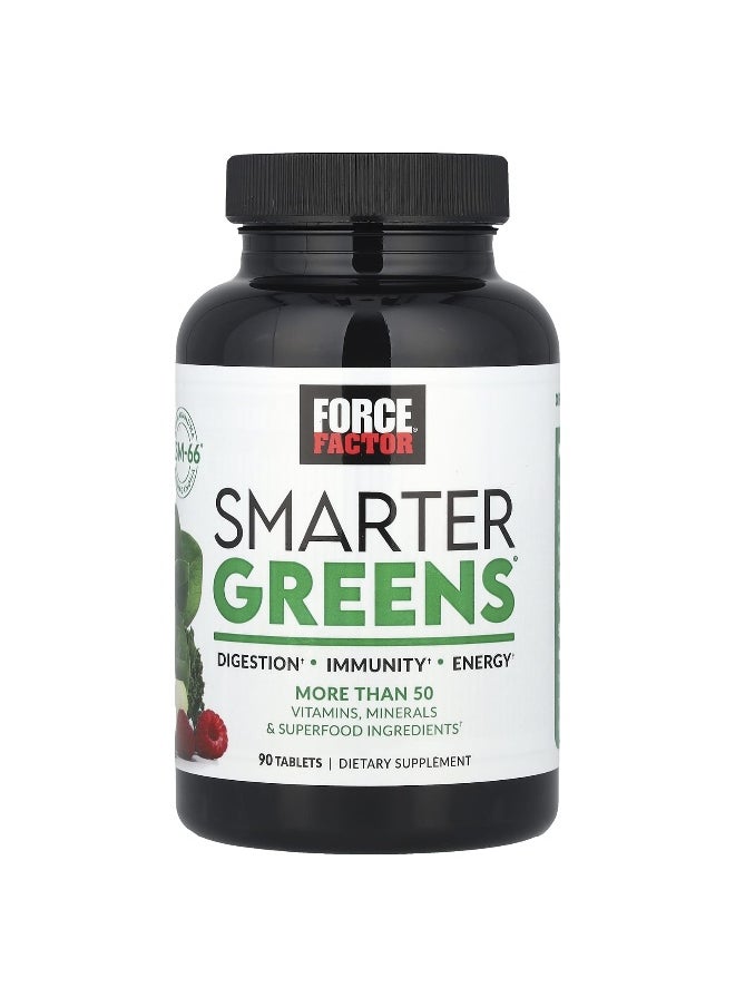 Force Factor Force Factor, Smarter Greens®, 90 Tablets  - Image 3