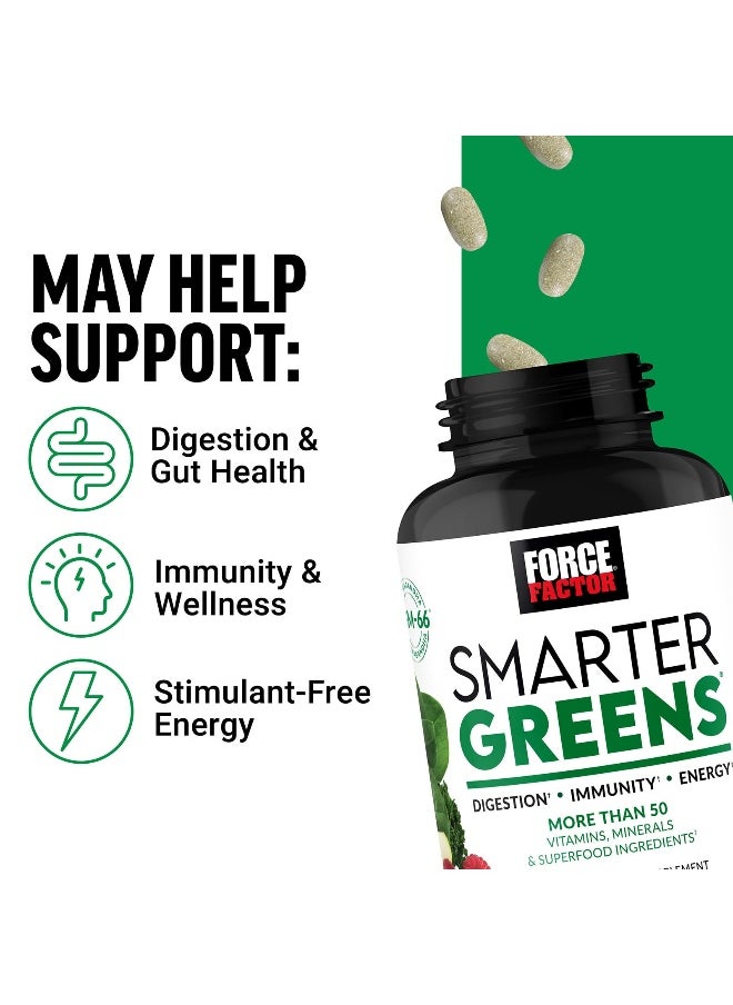 Force Factor Force Factor, Smarter Greens®, 90 Tablets  - Image 4