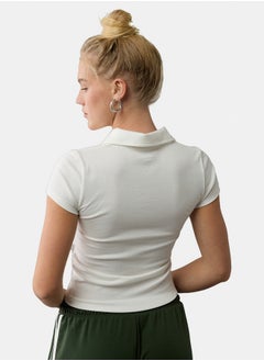 American Eagle AE Polo Hey Baby Tee  - Image 2
