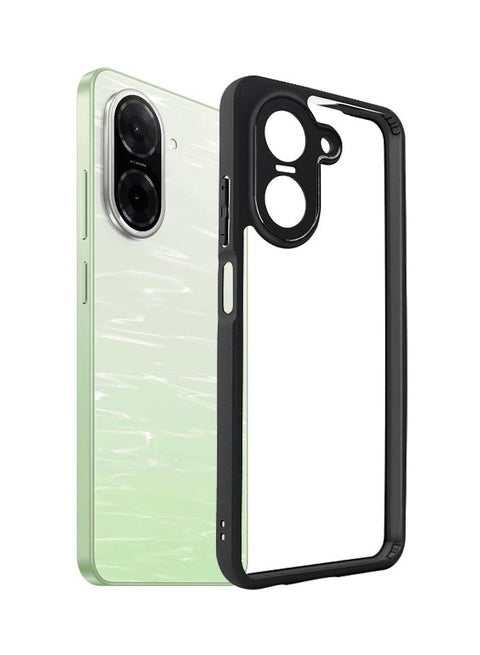 جراب حمايه شفاف مضاد للاصفرار ومقاوم للصدمات متوافق مع Redmi A5 / Poco C71 4G (شفاف)