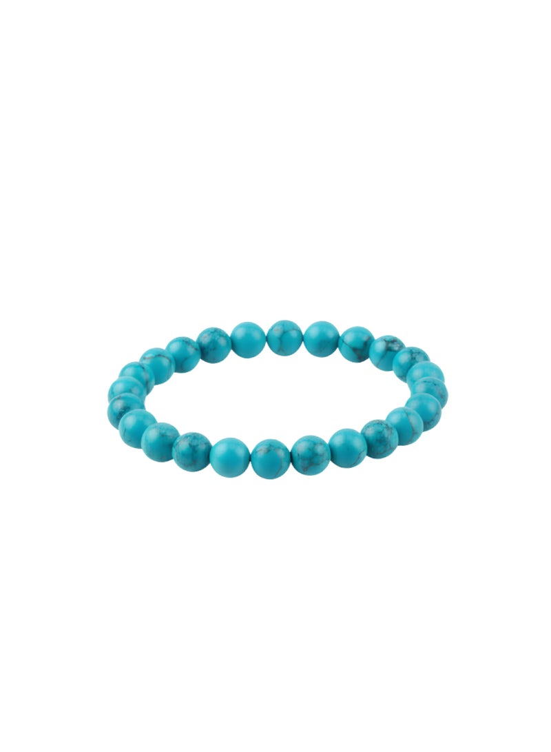 British Fossils Crystal Energy Howlite Bracelet - Image 1