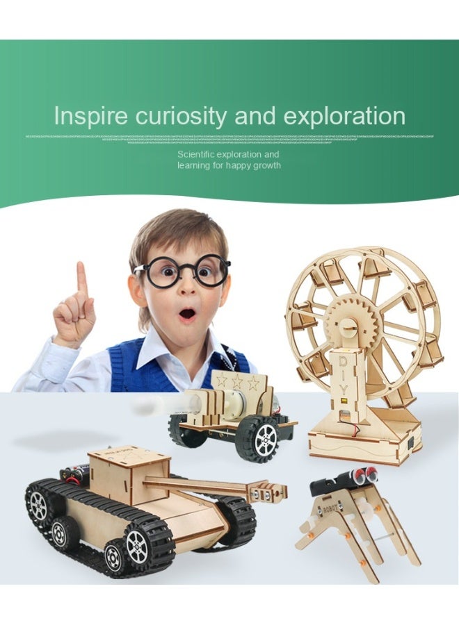 Science Experiment Educational Kit for Kids - DIY Physics Invention Assembly Materials to Inspire Creativity - Image 2