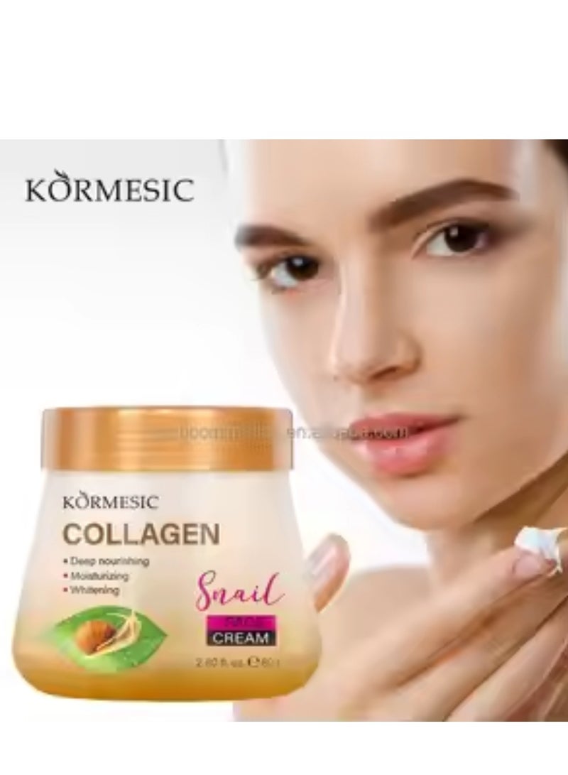 Kormesic كريم كولاجين كورميسيك • تغذية عميقة • ترطيب • تبييض  - Image 1