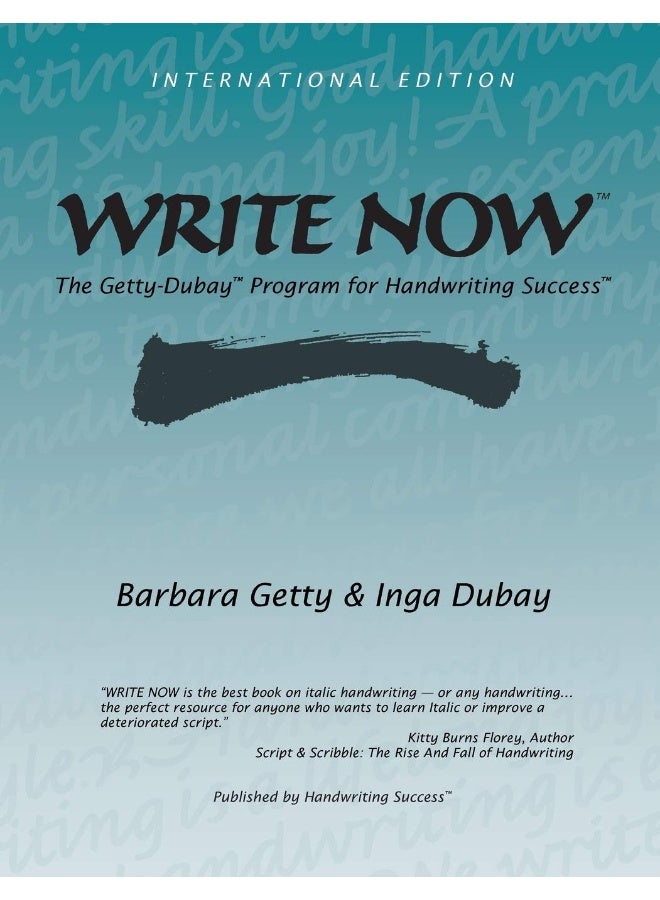 Write Now: The Getty-Dubay Program for Handwriting Success - Image 1