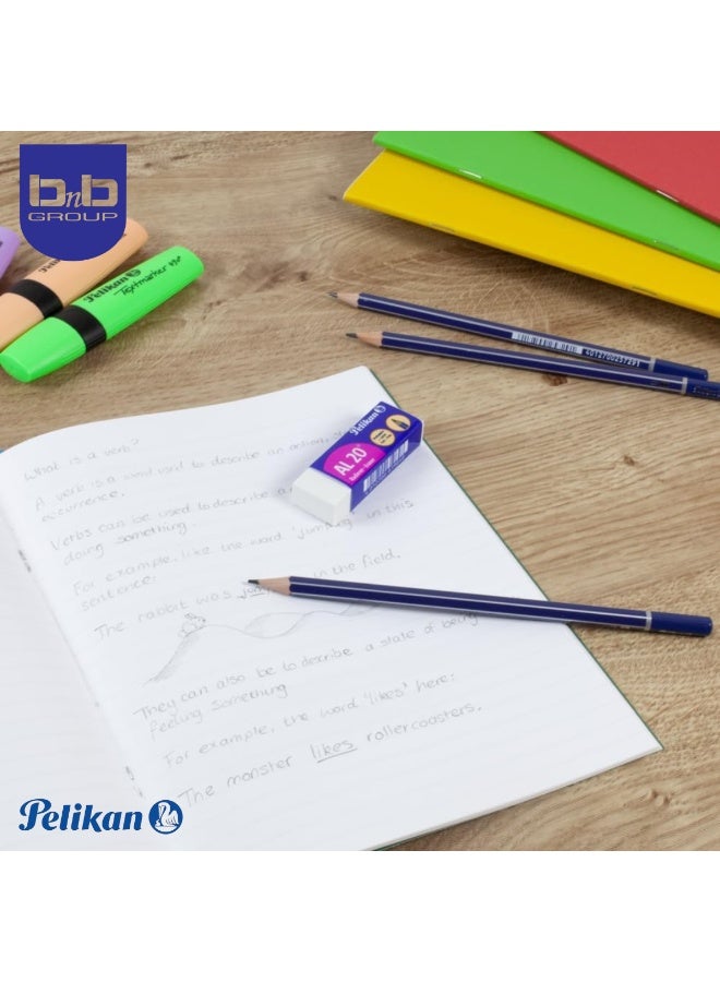 Pelikan HB Hexagonal Wooden Pencils, 4-Pack,Each box 12pcs Non-Toxic and Eco-Friendly, Perfect for Kids & Students, Smooth Writing for School & Drawing - Image 4